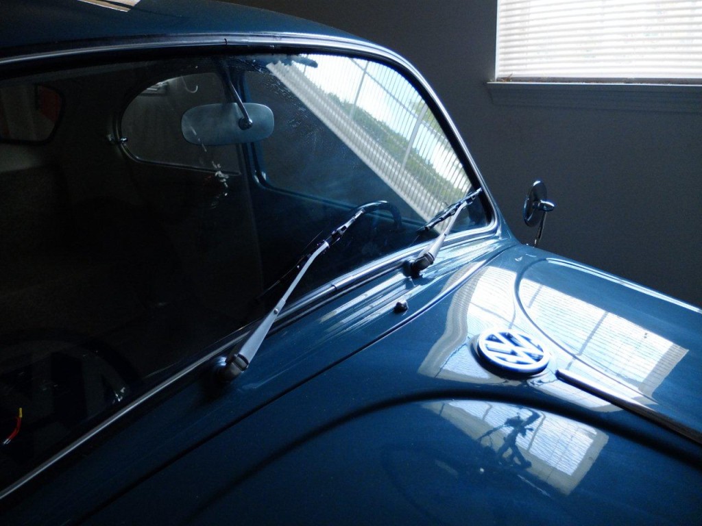 Added Windshield Wipers Today 1966 VW Beetle Project VW BLVD And