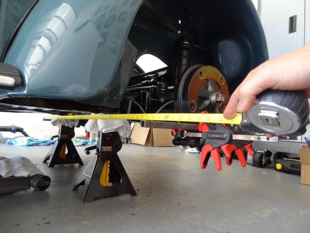 Initial Front End Alignment 1966 VW Beetle Project VW BLVD And